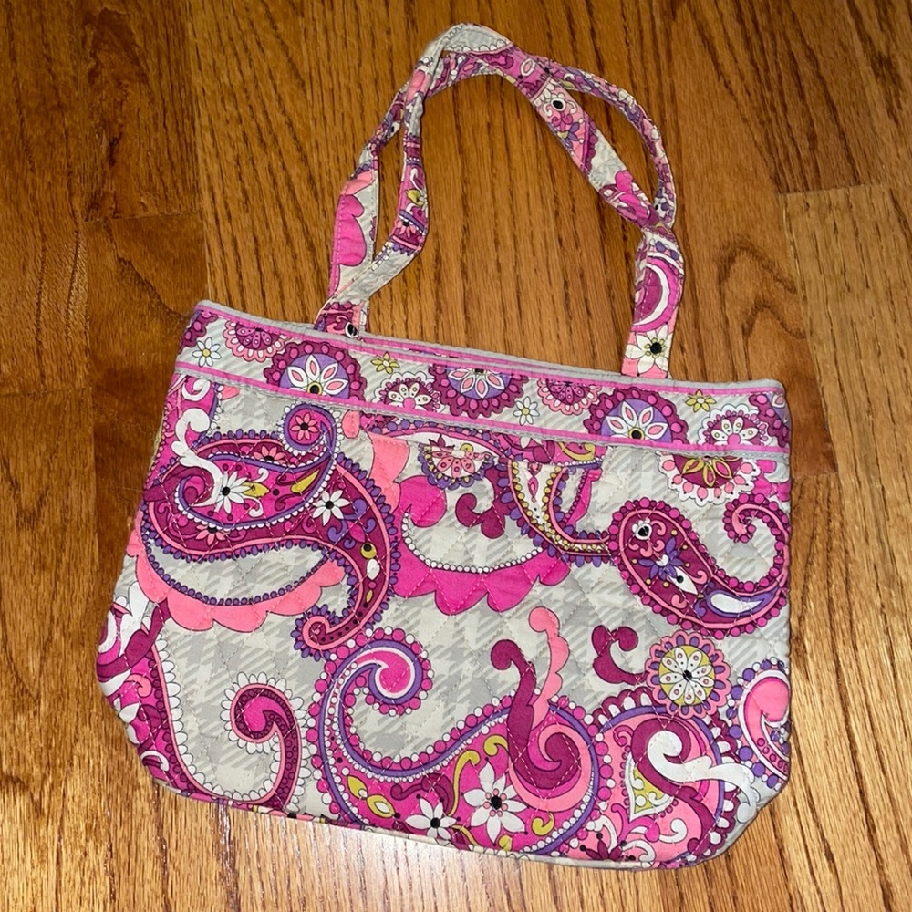 Vera Bradley “paisley meets plaid” small purse